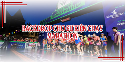 Backdrop Cho Sự Kiện Chạy Marathon