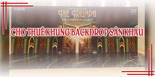 Cho Thuê Khung Backdrop Sân Khấu