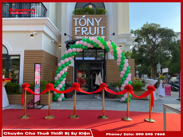 Lễ Khai Trương Cửa Hàng Tony Fruit