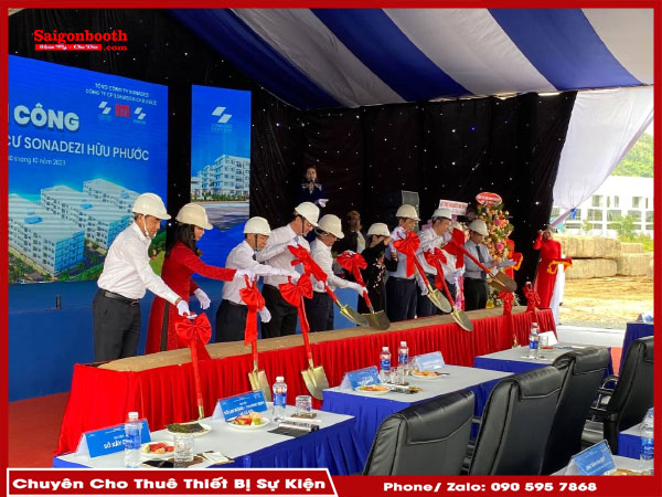 Lễ Khởi Công Dự Án Nhà Ở Xã Hội - Khu Dân Cư Sonadezi Hữu Phước 1