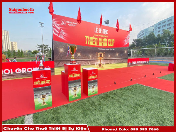 Saigonbooth Cho Thuê Thiết Bị Tổ Chức Giải Bóng Đá - Hình Ảnh 1
