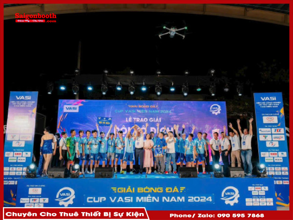 Saigonbooth Cho Thuê Thiết Bị Tổ Chức Giải Bóng Đá - Hình Ảnh 7
