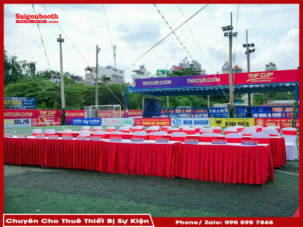 Saigonbooth Cho Thuê Thiết Bị Tổ Chức Giải Bóng Đá - Hình Ảnh 12