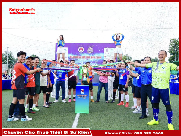 Saigonbooth Cho Thuê Thiết Bị Tổ Chức Giải Bóng Đá - Hình Ảnh 3