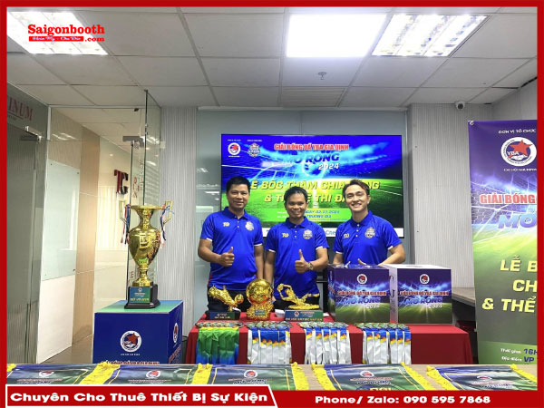 Saigonbooth Cho Thuê Thiết Bị Tổ Chức Giải Bóng Đá - Hình Ảnh 6