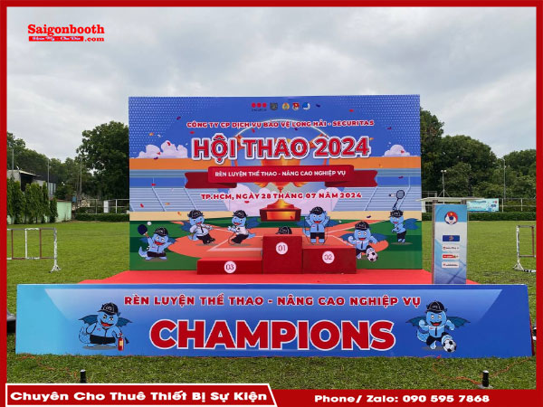 Saigonbooth Cho Thuê Thiết Bị Tổ Chức Giải Bóng Đá - Hình Ảnh 2