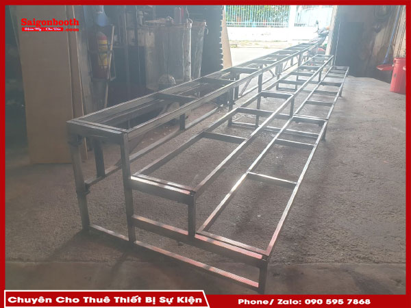 cho thuê bục tam cấp sân khấu