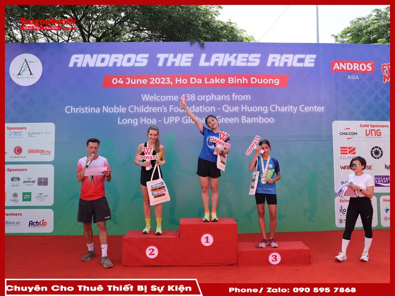 Giải Chạy Bộ Andros The Lakes Race Năm 2023