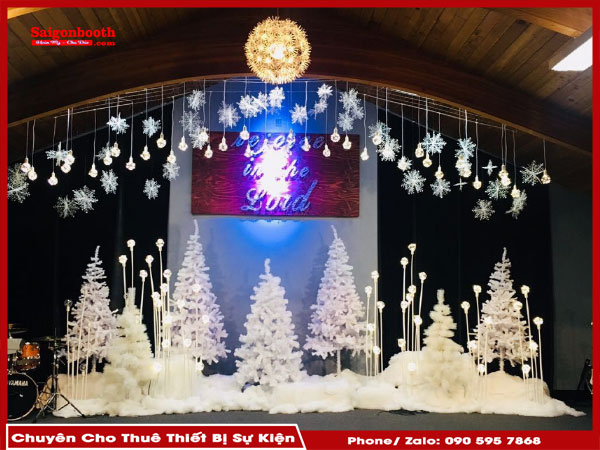 Trang Trí Sân Khấu Noel 1