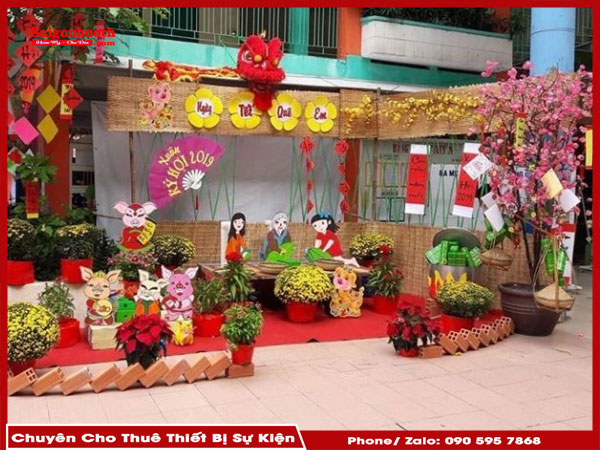 Dịch Vụ Trang Trí Tết Ngoài Trời 