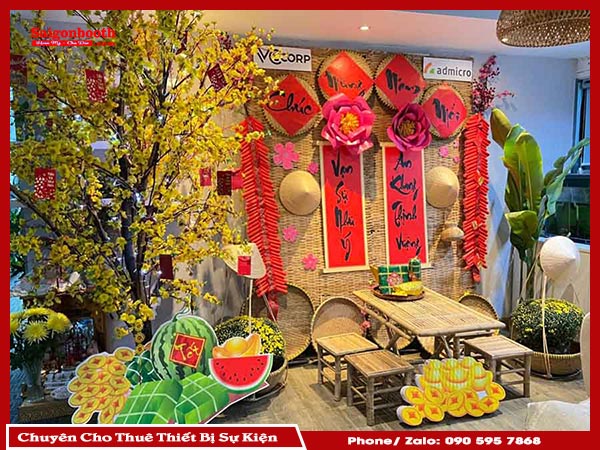Trang Trí Tết Nhà Hàng Giá Rẻ 4